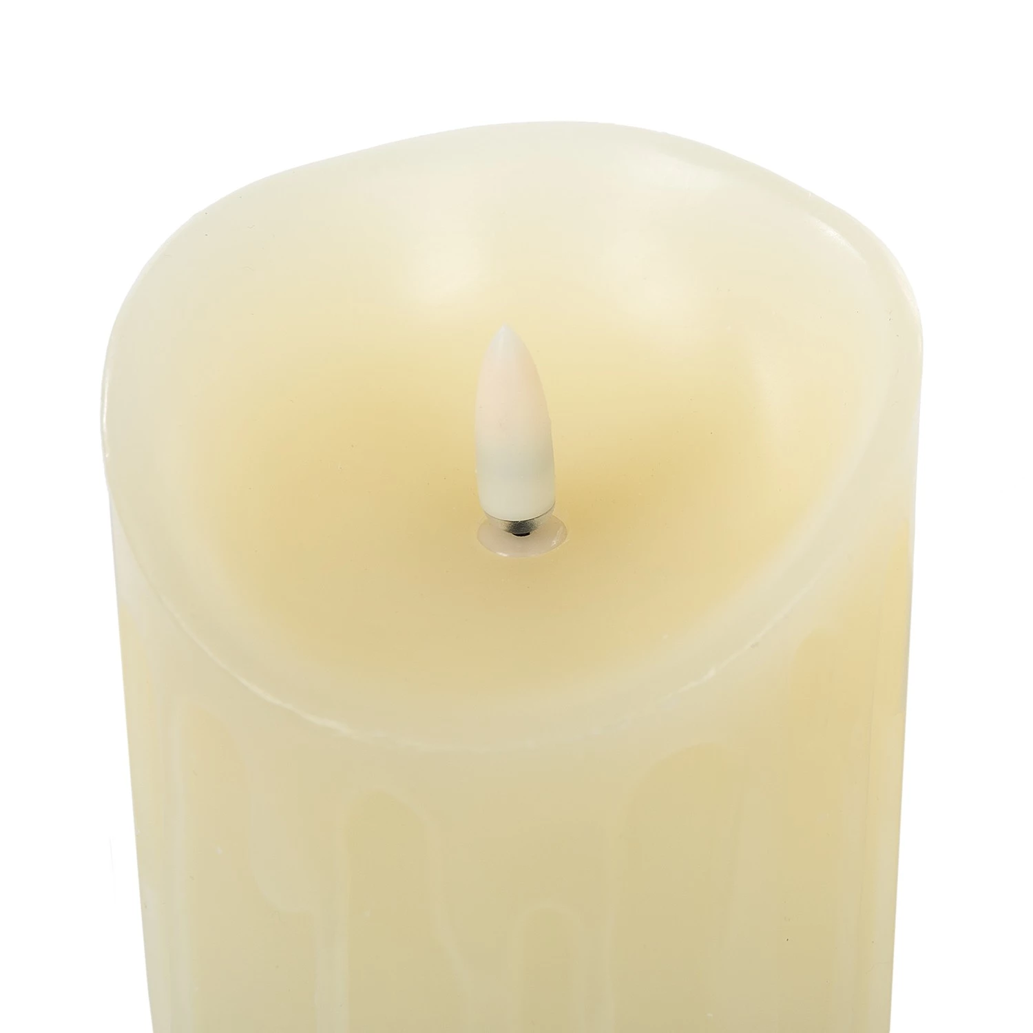 My Flair Bougies LED Crème (2 éléments) - Cire véritable - Blanc 4 My Flair Bougies LED Crème (2 éléments) - Cire véritable - Blanc – Image 4