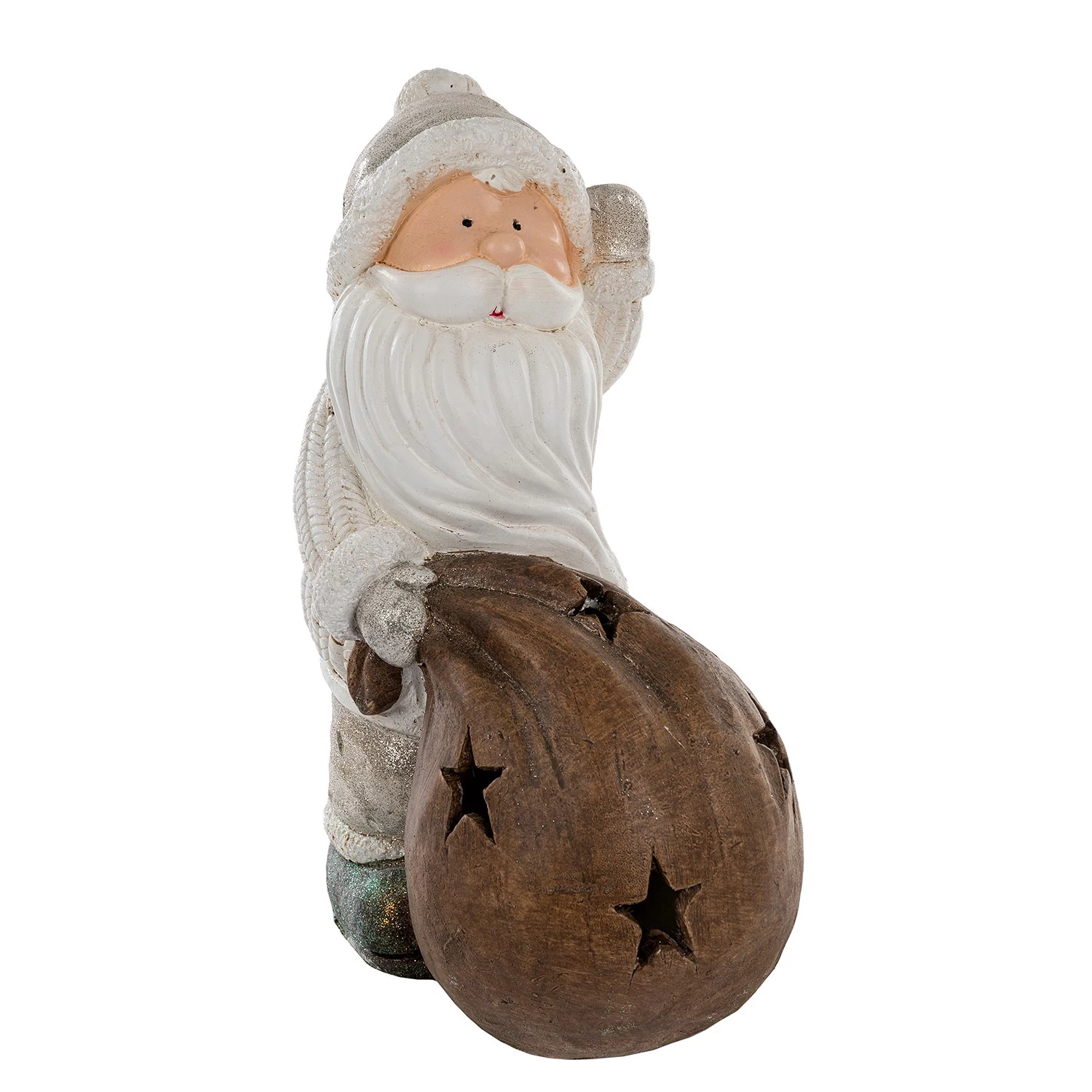 My Flair Figurine LED Père Noël III - Polyrésine - Multicolore 1 My Flair Figurine LED Père Noël III - Polyrésine - Multicolore