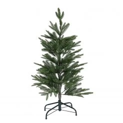 My Flair Sapin de Noël Flemma I - Fer / Polyester PVC - Vert - Hauteur : 90 cm