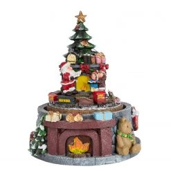 My Flair Déco de Noël Musical Decor - Polyrésine - Multicolore