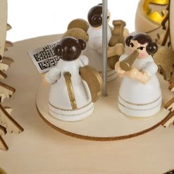 My Flair Bougeoir carrousel Pyramide - Sapin - Beige -Pas Cher Décoration Magasin 1000294785 210930 13580900312 DETAILS P000000001000294785