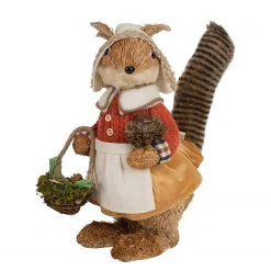 My Flair Écureuil en paille II - Fibres naturelles - Multicolore