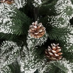 My Flair Sapin de Noël Flemma II - Fer / Polyester PVC - Vert - Hauteur : 180 cm -Pas Cher Décoration Magasin 1000294812 210930 13593100380 DETAILS P000000001000294812