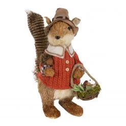 My Flair Écureuil en paille I - Fibres naturelles - Multicolore