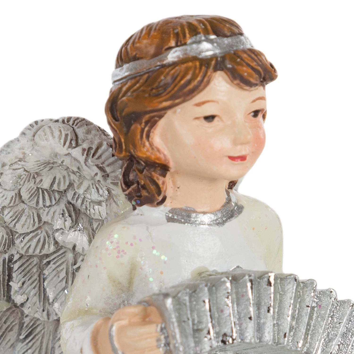 My Flair Figurines LED Ange (lot de 2) - Pierre artificielle - Blanc 4 My Flair Figurines LED Ange (lot de 2) - Pierre artificielle - Blanc – Image 4