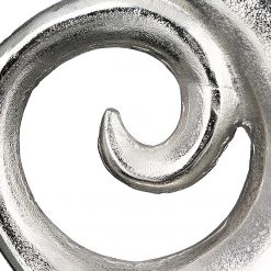 GILDE Sculpture Pêche - Aluminium - Argenté -Pas Cher Décoration Magasin 1000296459 210930 140225000037 DETAILS P000000001000296459