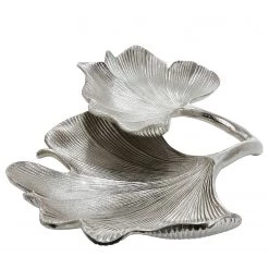 GILDE Coupe Ginkgo - Aluminium - Argenté