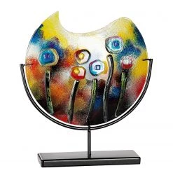 GILDE Vase Fresh Flowers - Verre coloré - Multicolore