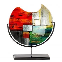 GILDE Vase Mirano - Verre coloré - Multicolore