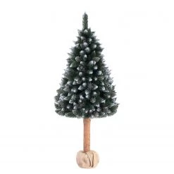 FLHF Sapin de Noël artificiel Elly - Polyéthylène - Vert - ∅ 90 cm