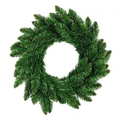 FLHF Couronne de l’Avent Holden - Polyester PVC - Vert