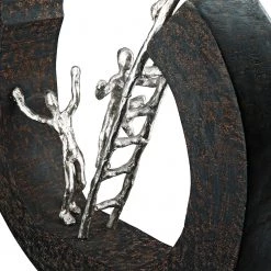 GILDE Statuette En haut - Manguier - Noir - 35 x 32 x 6 cm 5 GILDE Statuette En haut - Manguier - Noir - 35 x 32 x 6 cm -Pas Cher Décoration Magasin 1000316804 220104 14524300052 DETAILS P000000001000316804