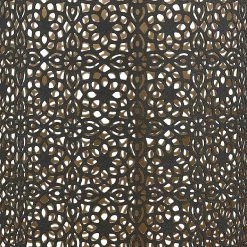 GILDE Photophore Ethno - Métal - Noir - 18 x 25 x 18 cm -Pas Cher Décoration Magasin 1000316807 220104 14524300071 DETAILS P000000001000316807