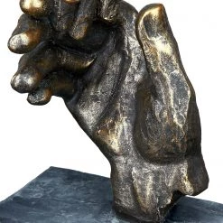 GILDE Statuette Two hands - Résine - Doré - 13 x 21 x 7 cm 5 GILDE Statuette Two hands - Résine - Doré - 13 x 21 x 7 cm -Pas Cher Décoration Magasin 1000316822 220104 14524300096 DETAILS P000000001000316822
