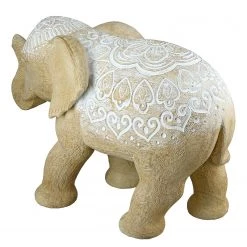 GILDE Statuette Éléphant Morani - 24 x 25 cm 7 GILDE Statuette Éléphant Morani - 24 x 25 cm -Pas Cher Décoration Magasin 1000316828 220104 145244000123 DETAILS P000000001000316828