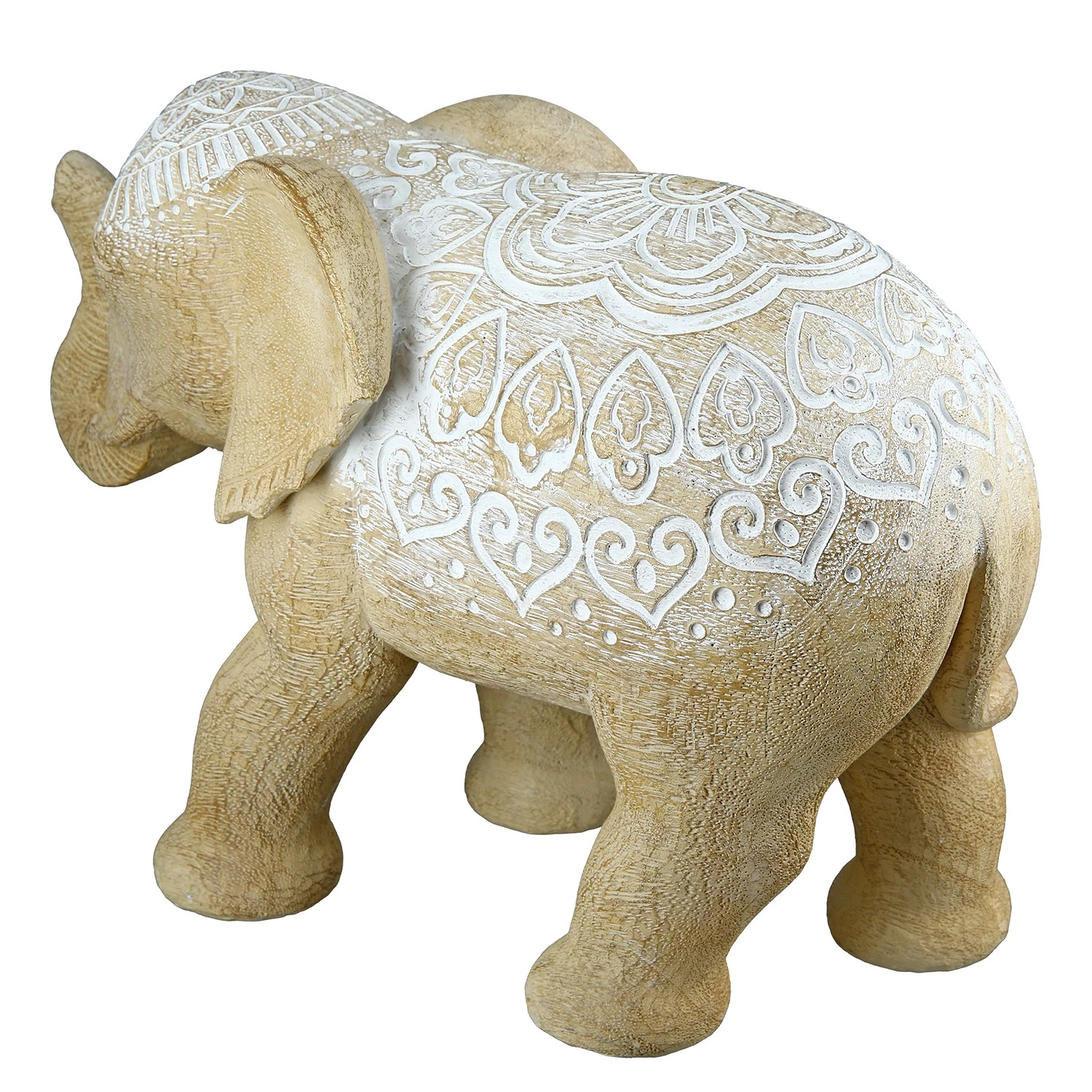 GILDE Statuette Éléphant Morani - 24 x 25 cm 4 GILDE Statuette Éléphant Morani - 24 x 25 cm – Image 4