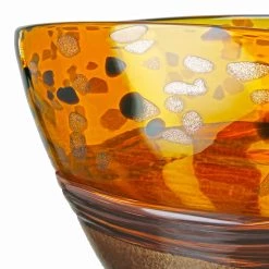 GILDE Coupe Noli - Verre coloré - Marron - 28 x 14 x 21 cm -Pas Cher Décoration Magasin 1000316855 220104 14524500182 DETAILS P000000001000316855