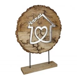 GILDE Objet déco Heimat - Manguier - Marron - 36 x 51 x 8 cm