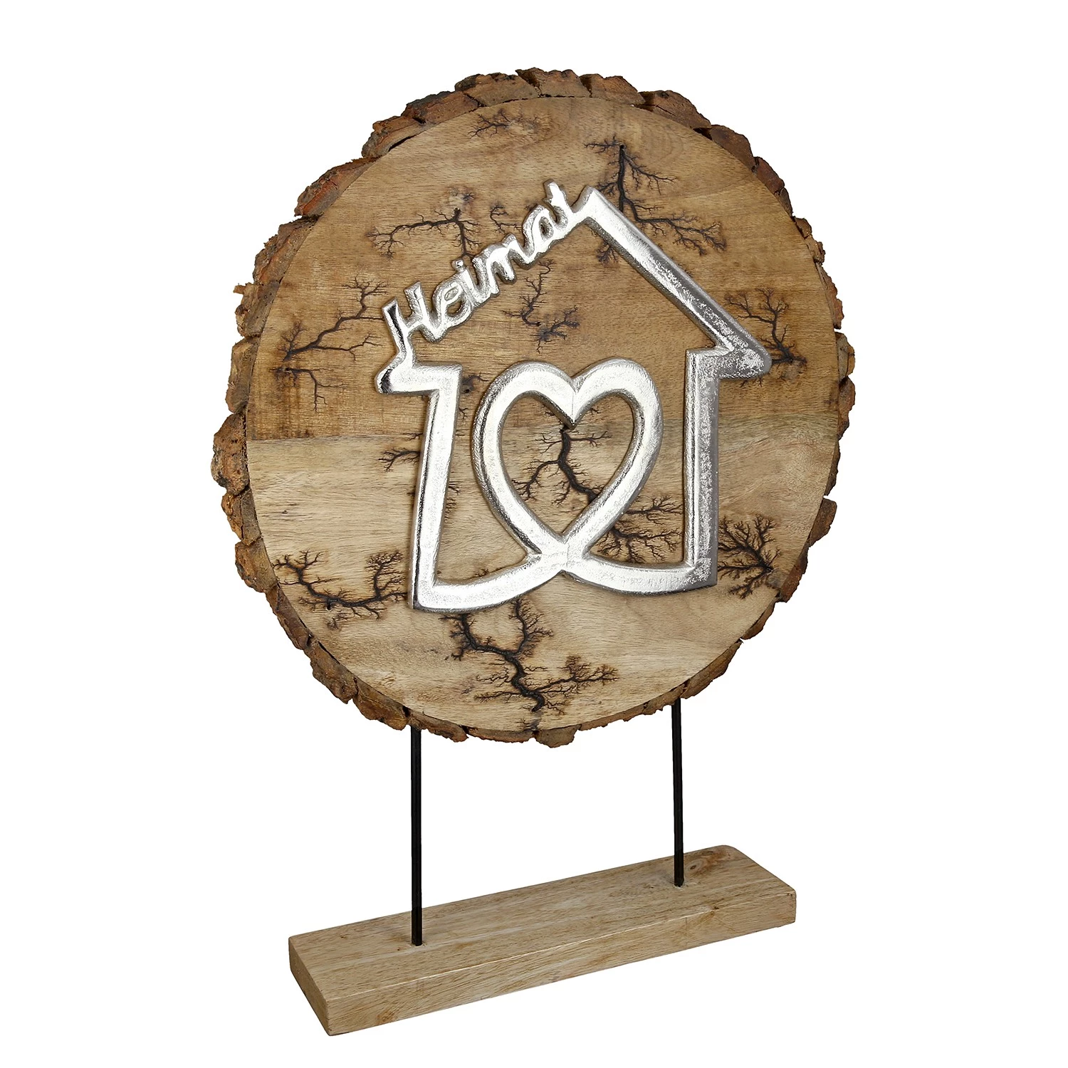 GILDE Objet déco Heimat - Manguier - Marron - 36 x 51 x 8 cm 1 GILDE Objet déco Heimat - Manguier - Marron - 36 x 51 x 8 cm