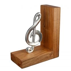 GILDE Serre-livres Musique (2 éléments) - Acacia - Marron - 15 x 18 x 8 cm 5 GILDE Serre-livres Musique (2 éléments) - Acacia - Marron - 15 x 18 x 8 cm -Pas Cher Décoration Magasin 1000316863 220104 14524600210 DETAILS P000000001000316863