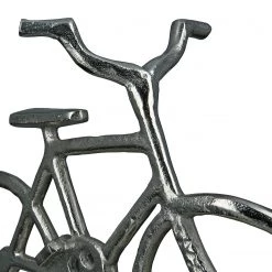 GILDE Objet déco Vélo - Aluminium - Argenté - 35 x 28 x 13 cm -Pas Cher Décoration Magasin 1000316896 220104 14524800295 DETAILS P000000001000316896