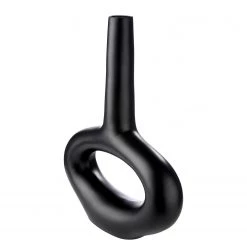 GILDE Vase Oval I - Aluminium - Noir - 39 x 50 x 7 cm 5 GILDE Vase Oval I - Aluminium - Noir - 39 x 50 x 7 cm -Pas Cher Décoration Magasin 1000316897 220104 14524800288 DETAILS P000000001000316897