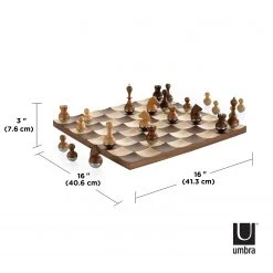 Umbra Jeu d’échec Wobble - Zinc - Noyer - 37,795 cm x 11,43 cm x 37,795 cm 44 Umbra Jeu d’échec Wobble - Zinc - Noyer - 37,795 cm x 11,43 cm x 37,795 cm -Pas Cher Décoration Magasin 1000317002 220112 13103600725 SKETCH DETAILS P000000001000317002 sketch