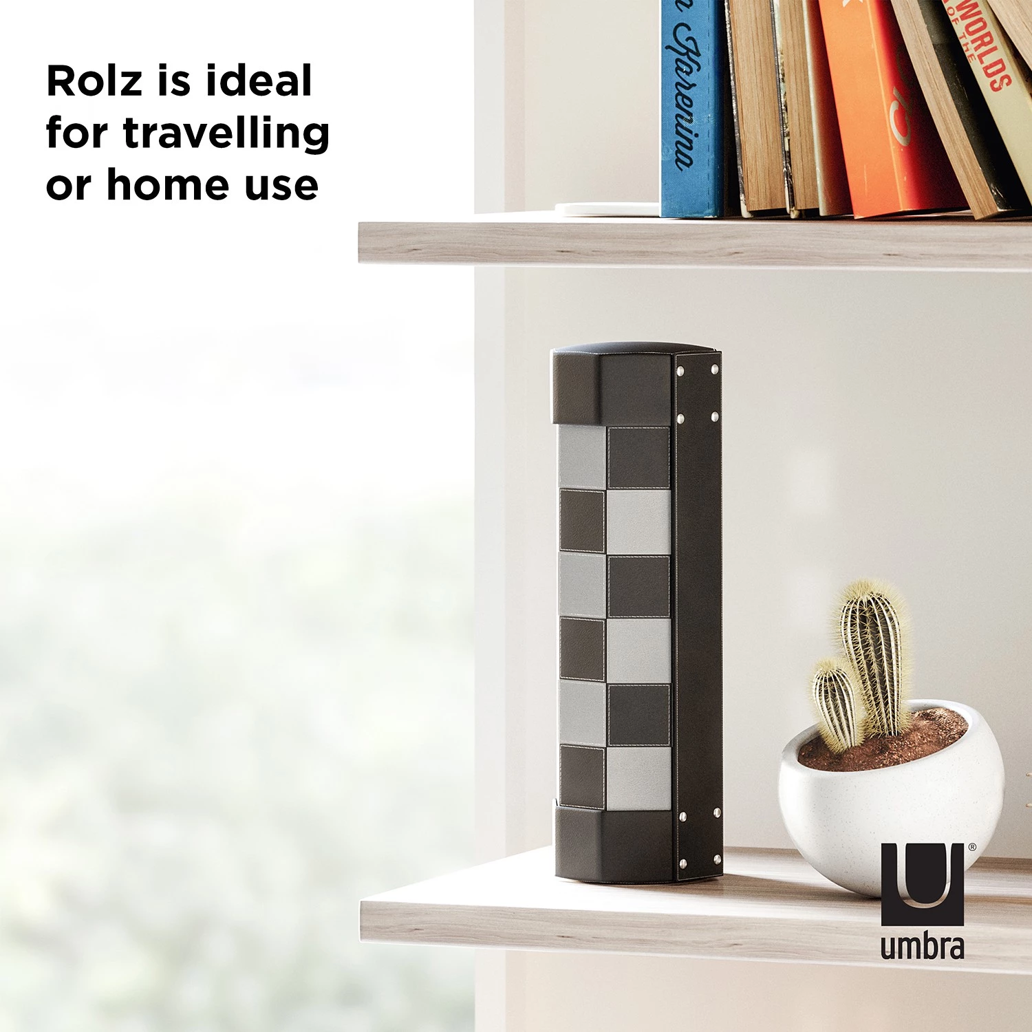 Umbra Jeu d’échec Rolz - Polyéthylène / Hêtre - Noir - 30,48 cm x 2,54 cm x 30,48 cm 15 Umbra Jeu d’échec Rolz - Polyéthylène / Hêtre - Noir - 30,48 cm x 2,54 cm x 30,48 cm – Image 15