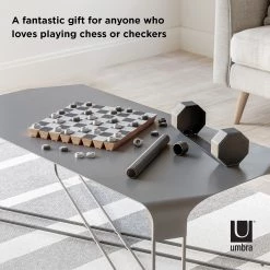 Umbra Jeu d’échec Rolz - Polyéthylène / Hêtre - Noir - 30,48 cm x 2,54 cm x 30,48 cm 34 Umbra Jeu d’échec Rolz - Polyéthylène / Hêtre - Noir - 30,48 cm x 2,54 cm x 30,48 cm -Pas Cher Décoration Magasin 1000317006 220112 13111300800 SKETCH DETAILS P000000001000317006 sketch