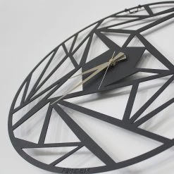 Twentyfour Horloge murale Los Vilos - Aluminium - Noir -Pas Cher Décoration Magasin 1000327482 220126 1350570030 DETAILS P000000001000327482