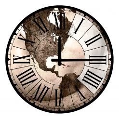 Twentyfour Horloge murale Heppner - MDF - Multicolore