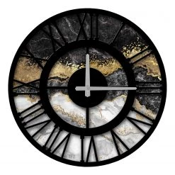 Twentyfour Horloge murale Hersbruck - MDF - Multicolore