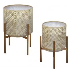 Twentyfour Sellette Binibona - Diamètre : 30 cm 6 Twentyfour Sellette Binibona - Diamètre : 30 cm -Pas Cher Décoration Magasin 1000328656 220131 084058000040 DETAILS P000000001000328656