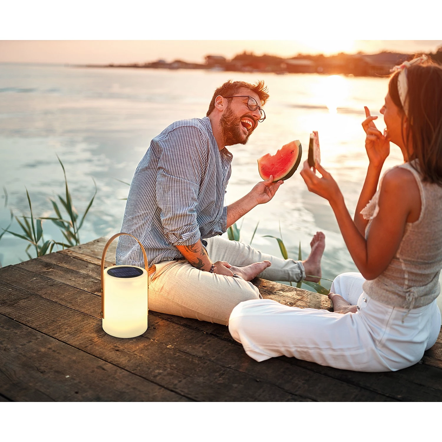 FHL easy Borne éclairage extérieur Bari - Polyéthylène - 1 ampoule 2 FHL easy Borne éclairage extérieur Bari - Polyéthylène - 1 ampoule – Image 2