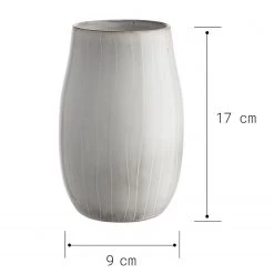 Butlers Vase HENLEY - Faïence - Gris -Pas Cher Décoration Magasin 1000332758 220215 500 SKETCH DETAILS P000000001000332758 sketch
