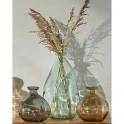 Twentyfour Vase Brenna III - Verre transparent - Marron -Pas Cher Décoration Magasin 1000333492 220217 024 MOOD DETAILS P000000001000333492 mood