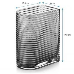 FLHF Vase Ray - 100 % verre - Noir - 13,5 cm x 17,5 cm x 8 cm 7 FLHF Vase Ray - 100 % verre - Noir - 13,5 cm x 17,5 cm x 8 cm -Pas Cher Décoration Magasin 1000333765 220218 500 SKETCH DETAILS P000000001000333765 sketch