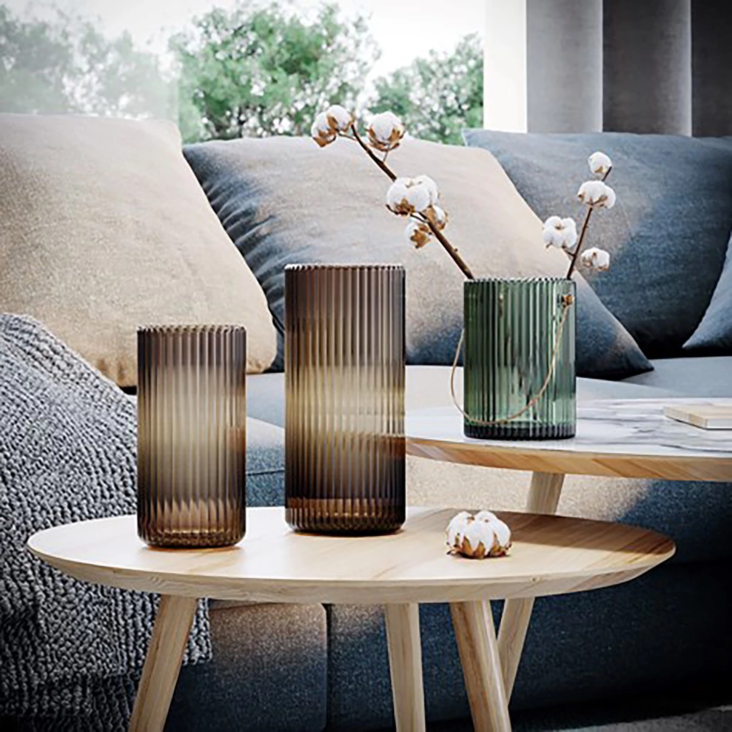 FLHF Vase Reno - Diamètre : 10 cm 2 FLHF Vase Reno - Diamètre : 10 cm – Image 2