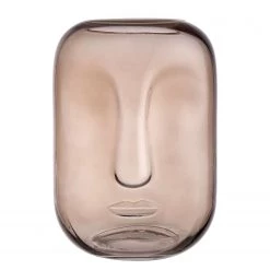 Butlers Vase ANOKI - Verre coloré - Marron clair