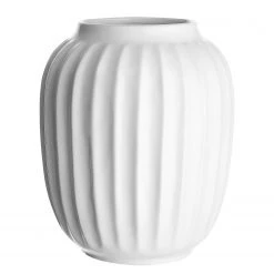Butlers Vase LIV III - Porcelaine - Blanc - Diamètre : 17 cm