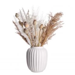 Butlers Vase LIV III - Porcelaine - Blanc - Diamètre : 17 cm -Pas Cher Décoration Magasin 1000337864 220225 030 DETAILS P000000001000337864