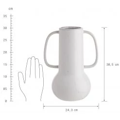 Butlers Vase HELENA - Céramique - Blanc -Pas Cher Décoration Magasin 1000337871 220311 500 SKETCH DETAILS P000000001000337871 sketch