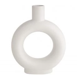Butlers Vase LOOP IV - Céramique - Blanc