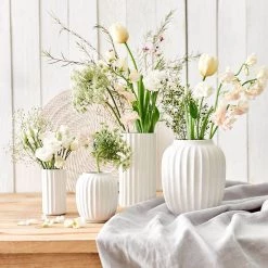 Butlers Vase LIV - Porcelaine - Blanc - Diamètre : 7 cm -Pas Cher Décoration Magasin 1000337873 220225 020 MOOD DETAILS P000000001000337873 mood