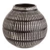 Butlers Vase MALOU - Céramique - Noir / Blanc