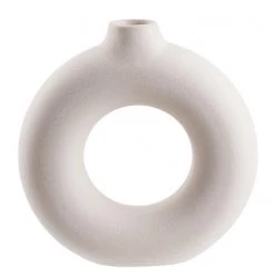 Butlers Vase LOOP III - Céramique - Beige