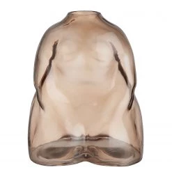 Butlers Vase BODY II - Verre coloré - Marron clair -Pas Cher Décoration Magasin 1000337915 220225 040 DETAILS P000000001000337915