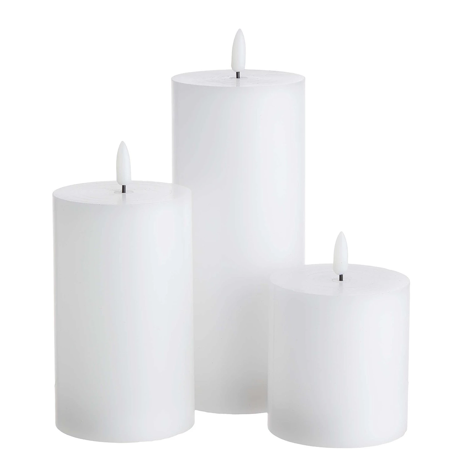Butlers Bougies NORDIC LIGHT LED (lot de 4) - Cire - Blanc 3 Butlers Bougies NORDIC LIGHT LED (lot de 4) - Cire - Blanc – Image 3