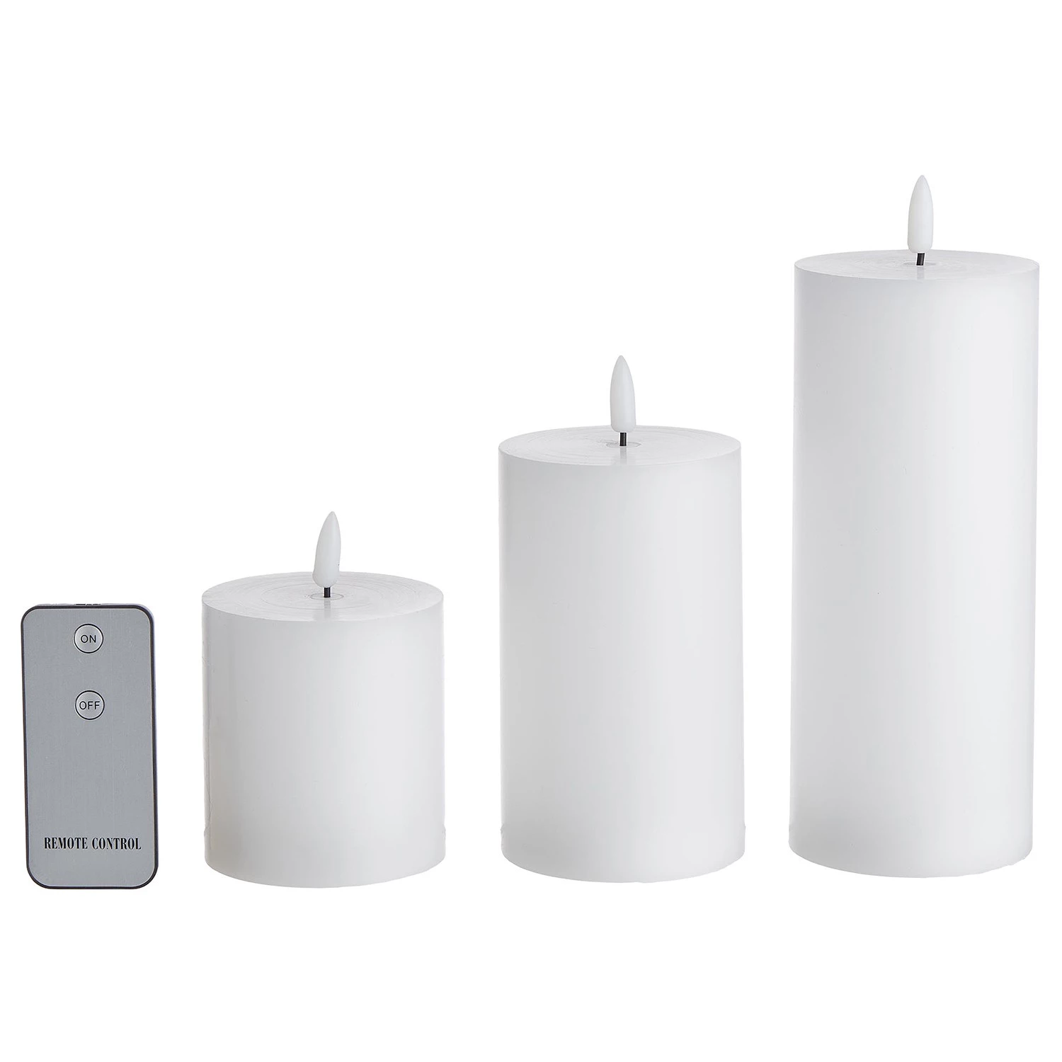 Butlers Bougies NORDIC LIGHT LED (lot de 4) - Cire - Blanc 4 Butlers Bougies NORDIC LIGHT LED (lot de 4) - Cire - Blanc – Image 4