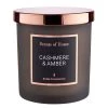 Butlers Bougie parfumée Cashmere SCENTS OF HOME - Verre coloré / Cire - Anthracite
